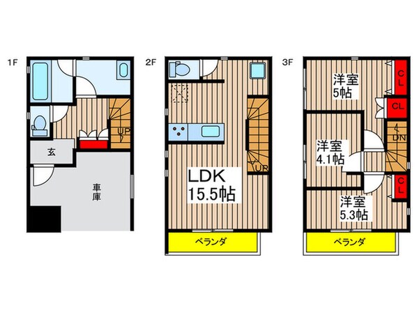 Kolet志木の物件間取画像